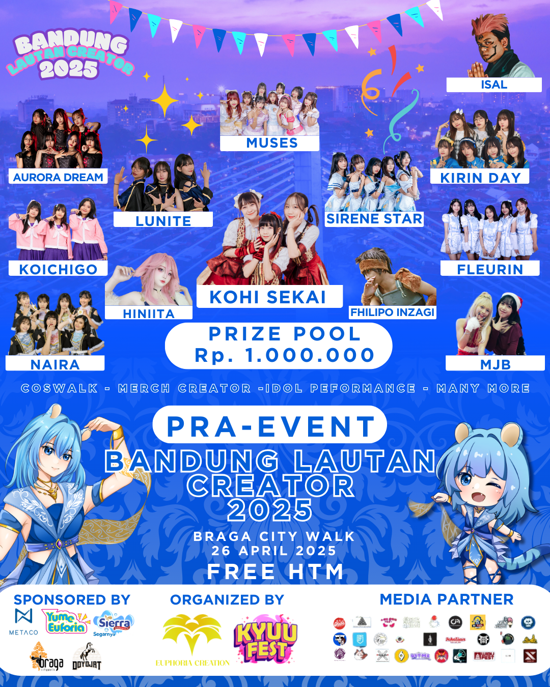 Pra-event Bandung Lautan Creator 2025